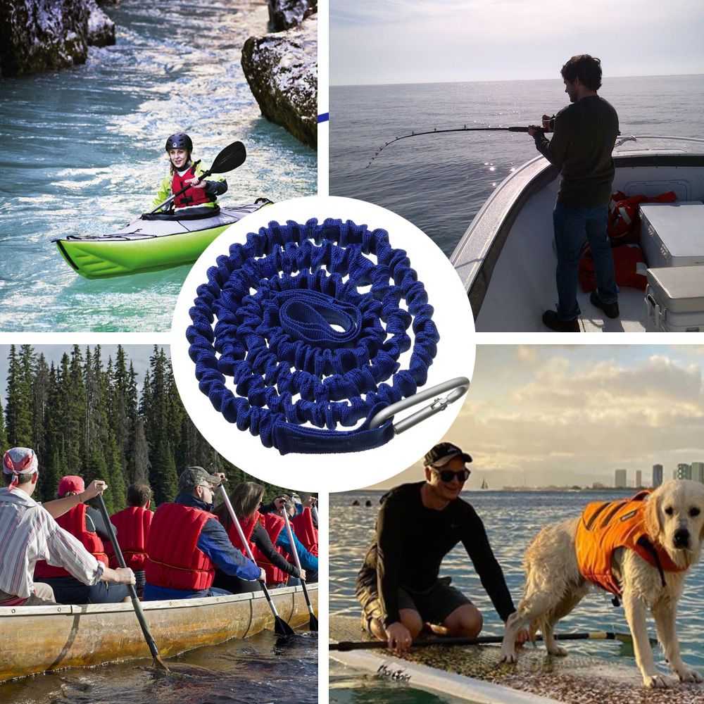 Adjustable Elastic Kayak Canoe – Fishing Kayak Paddle Leash recenzja i cena
