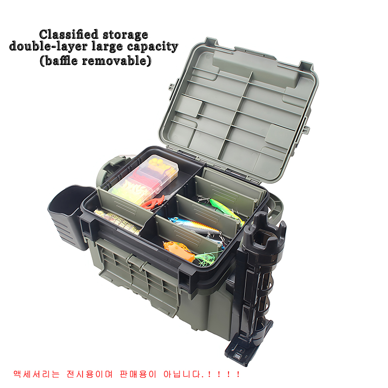 Large Fishing Box Organizer Mu – Fishing Kayak Crate recenzja i cena
