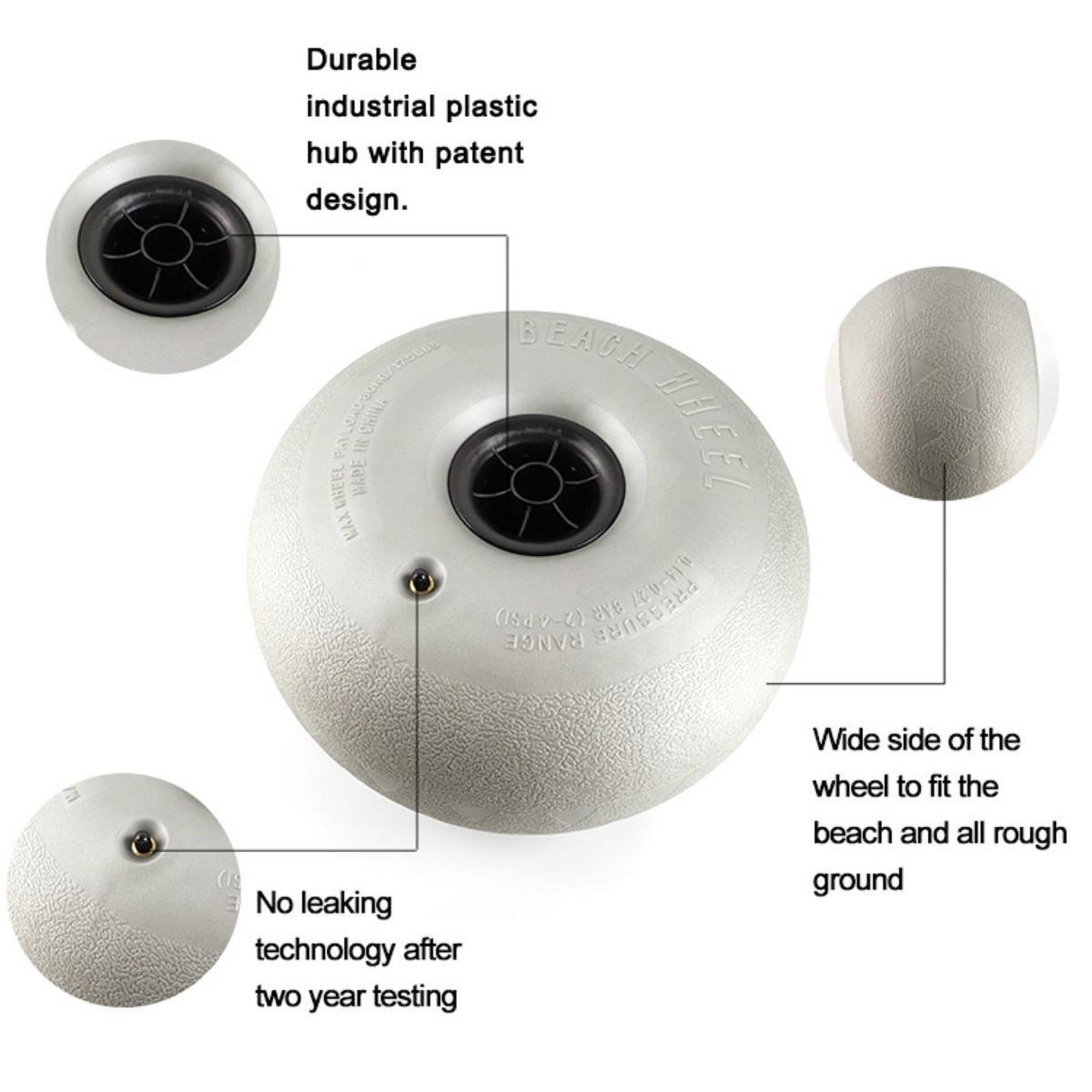 16 inch Balloon Wheels Big San – Fishing Kayak Cart recenzja i cena