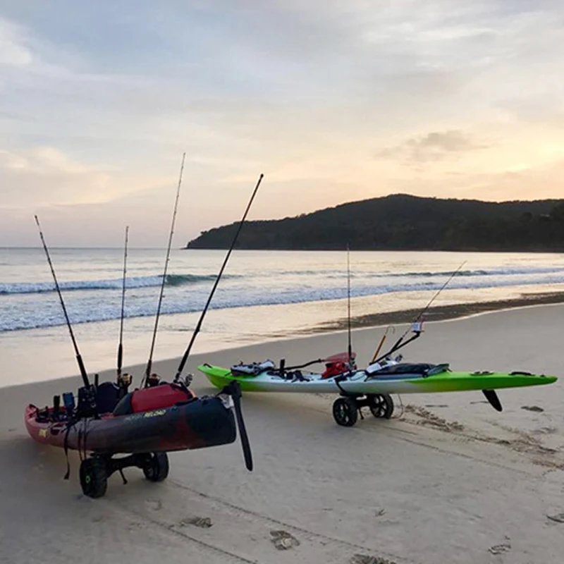 2-Wheel Canoe Boat Carrier Car – Fishing Kayak Cart recenzja i cena