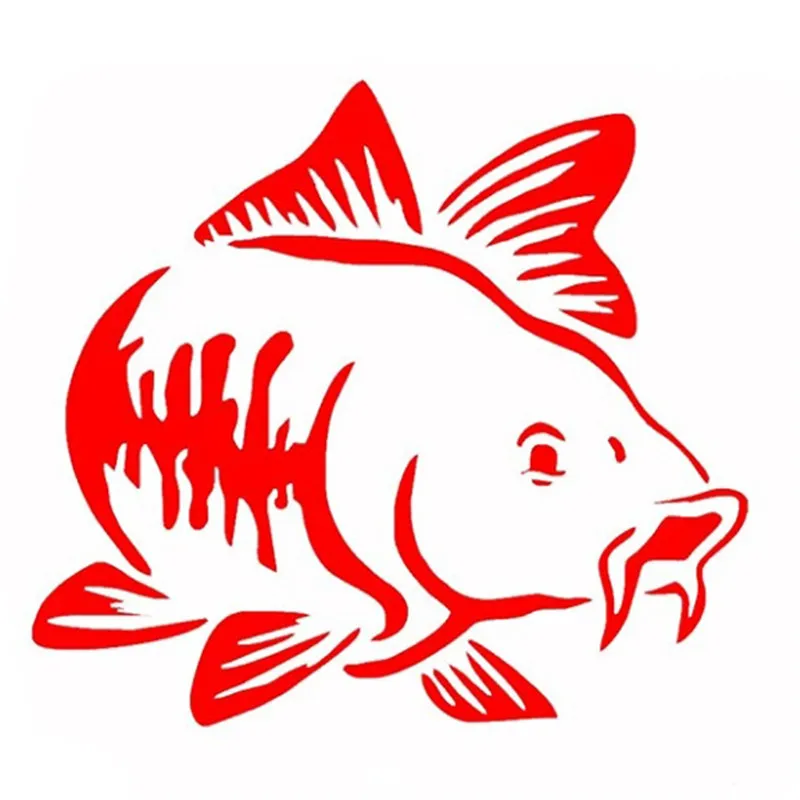 Car Sticker Cartoon Carp Fishi – Fishing Kayak Inflatable recenzja i cena