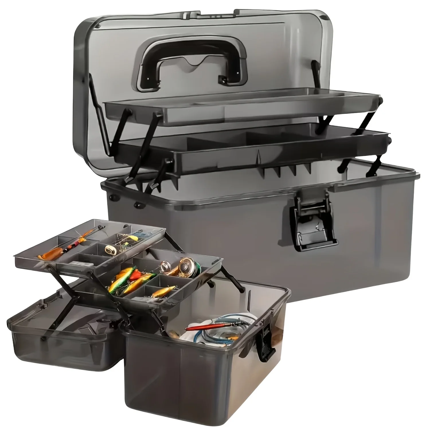 Durable PE Fishing Gear Box |  – Fishing Kayak Crate recenzja i cena