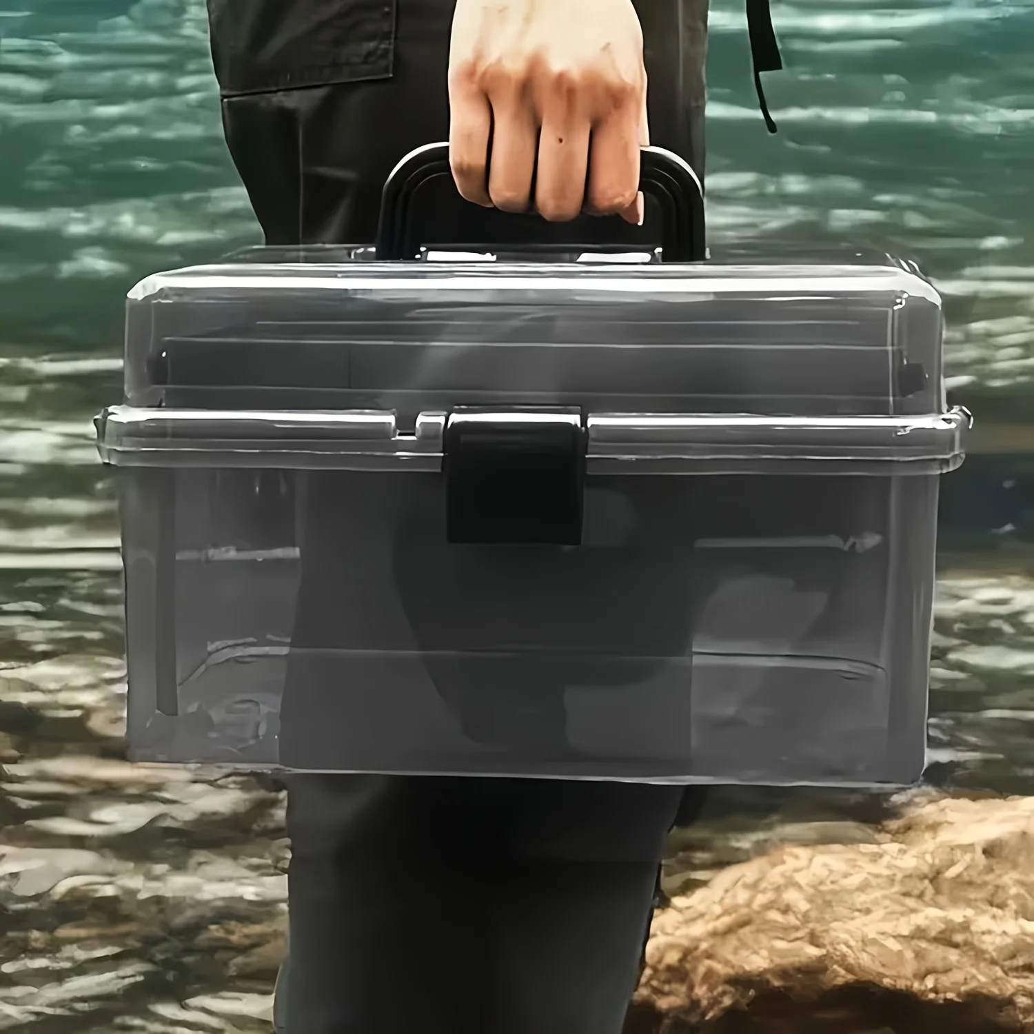 Durable PE Fishing Gear Box |  – Fishing Kayak Crate recenzja i cena