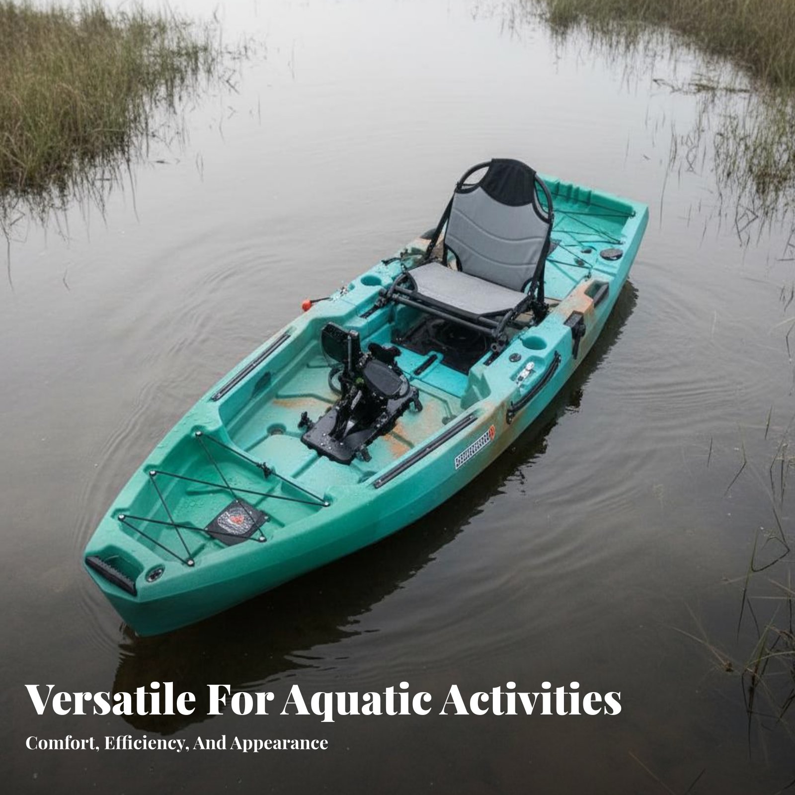 Pedal Drive Fishing Boat Folda – Fishing Kayak Inflatable recenzja i cena