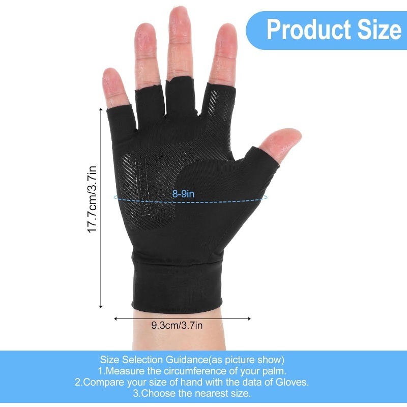 1 Pair Unisex Half Finger Glov – Fishing Kayak Sit On Top recenzja i cena