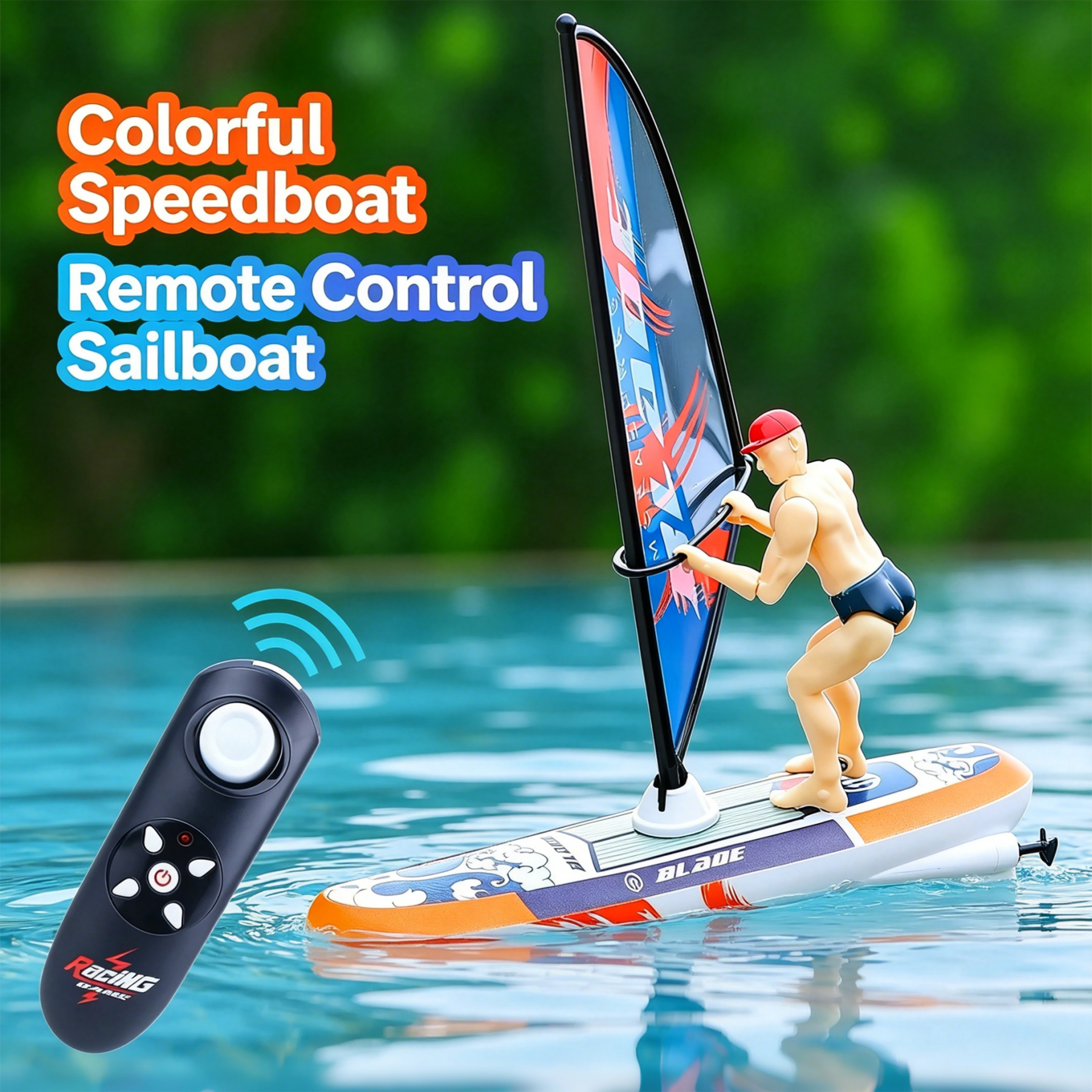 Remote Control Speedboat 2.4G  – Fishing Kayak Sit On Top recenzja i cena
