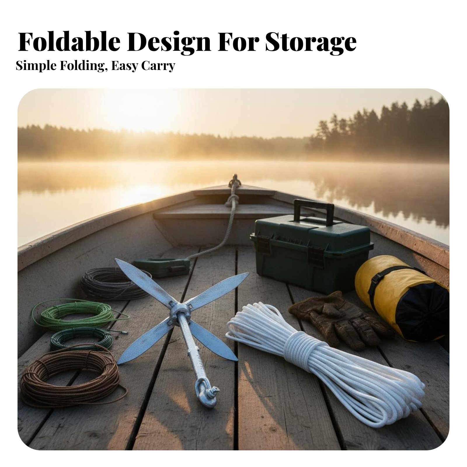 Lotus Anchor Foldable Carbon S – Fishing Kayak Anchor recenzja i cena