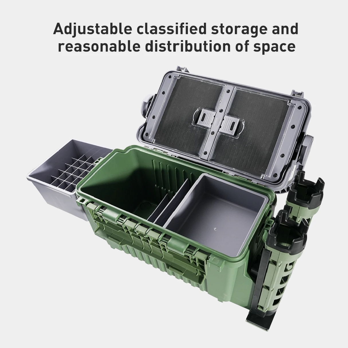Large Fishing Tackle Box Multi – Fishing Kayak Crate recenzja i cena