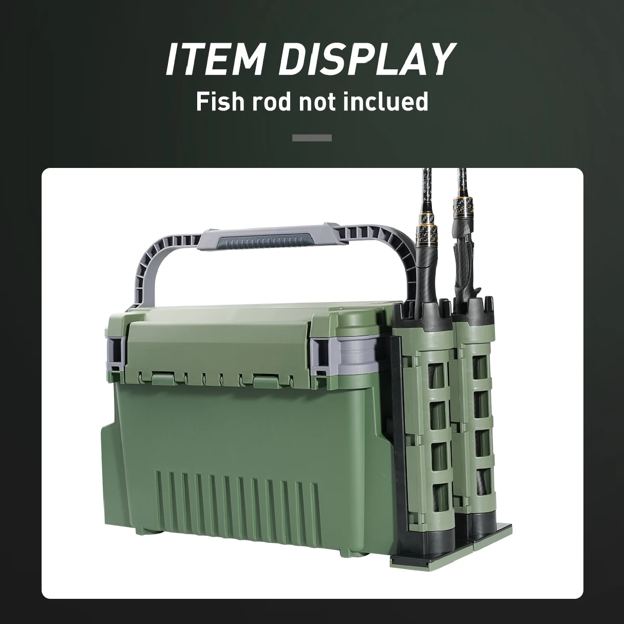 Large Fishing Tackle Box Multi – Fishing Kayak Crate recenzja i cena