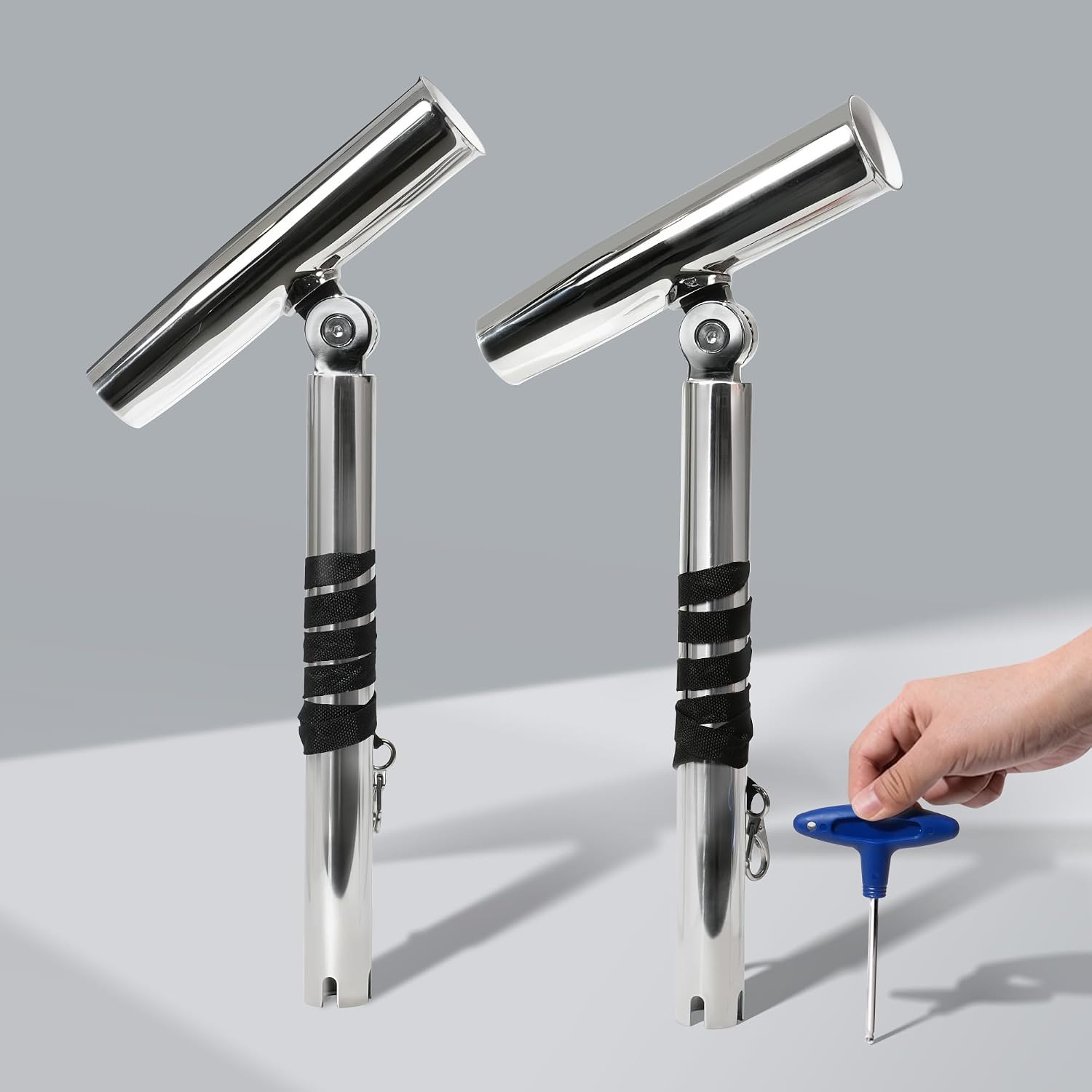 2-Pack Stainless Steel Outrigg – Fishing Kayak Rod Holder recenzja i cena