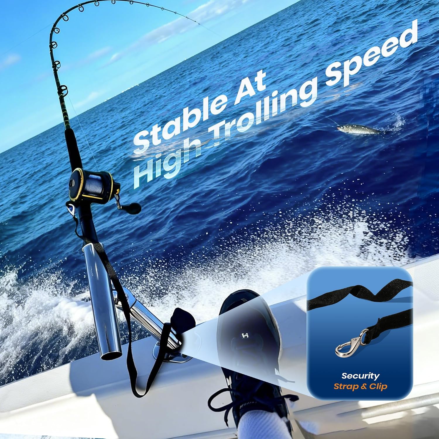 2-Pack Stainless Steel Outrigg – Fishing Kayak Rod Holder recenzja i cena