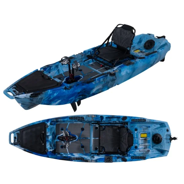 Modular Single 1 Person Plasti – Fishing Kayak Pedal Drive recenzja i cena