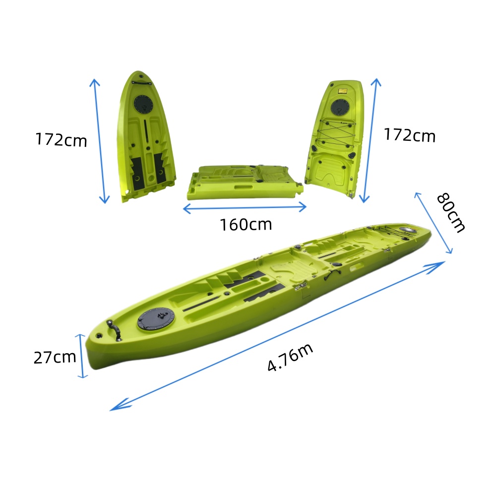 New Modular Tandem Double Sit- – Fishing Kayak Sit On Top recenzja i cena